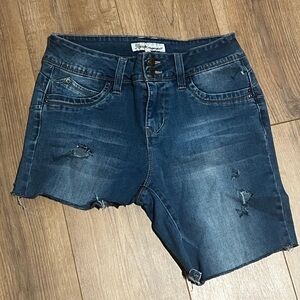 Womens Blue‎ Jean Shorts Size 10